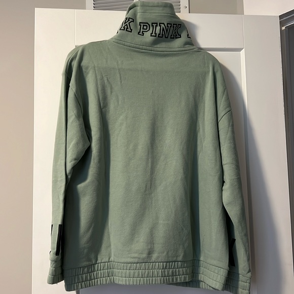 Victoria’s Secret Half-Zipped Swearshirt - Picture 2 of 6